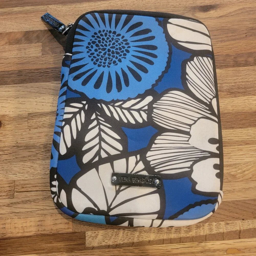 3 PC Very Bradley Bags & Accessories; Eyeglass & Neoprene Tablet Case, Wristlet